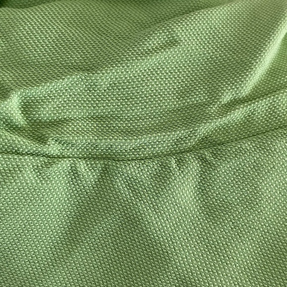 Pastel green long sleeve cascade mock neck top - Picture 16 of 16